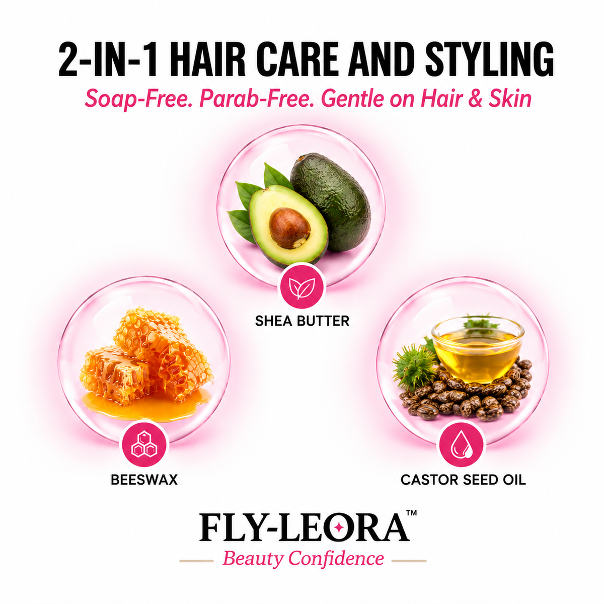 Fly-Leora™ Velvet Hold (Hair Wax Stick)