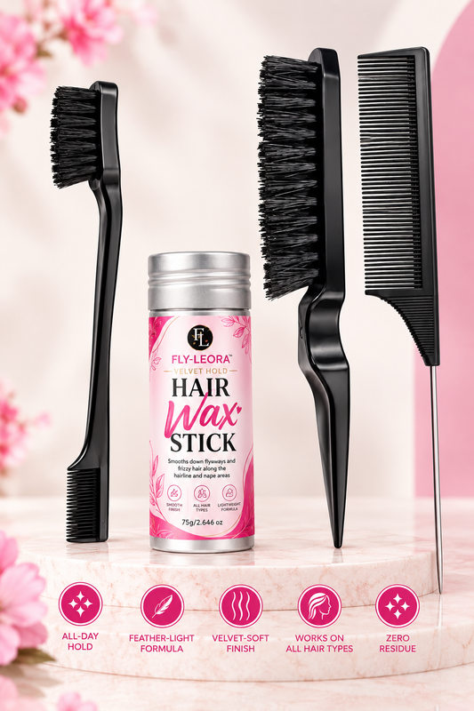Fly-Leora™ Velvet Hold (Hair Wax Stick Kit)