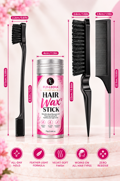Fly-Leora™ Velvet Hold (Hair Wax Stick Kit)